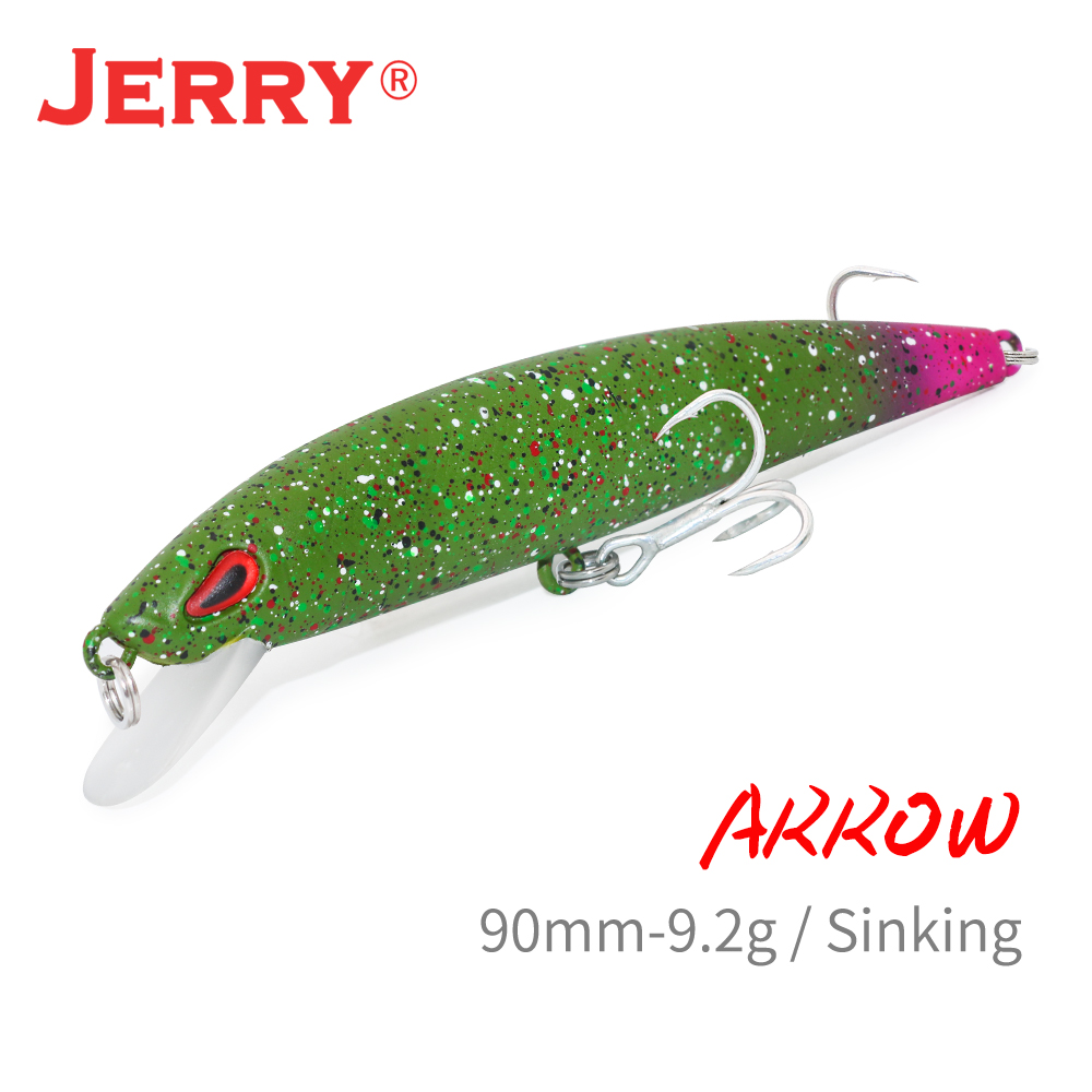 Fishing Lure Jerkbait - Jerry Mũi Tên Đánh Chìm Đúc