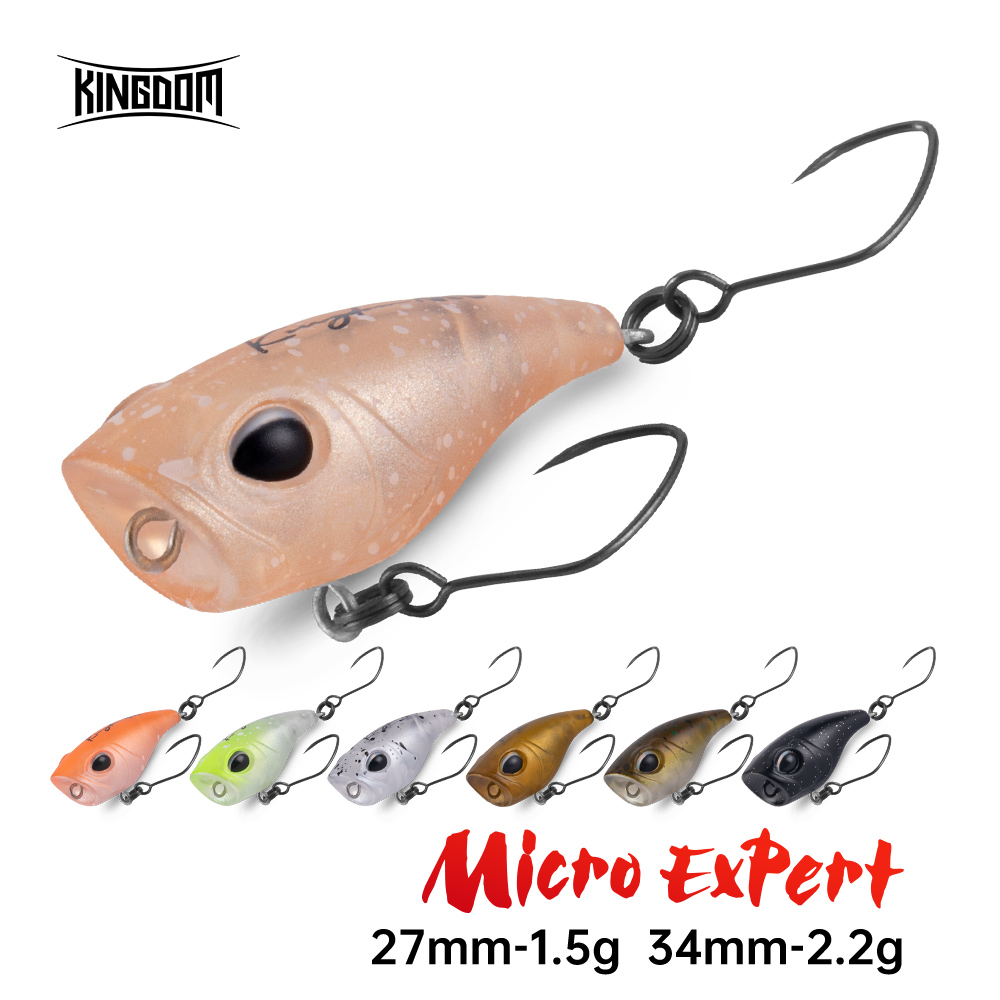 Kingdom Micro Expert Topwater  - đánh giá và giá Fishing Lure Popper
