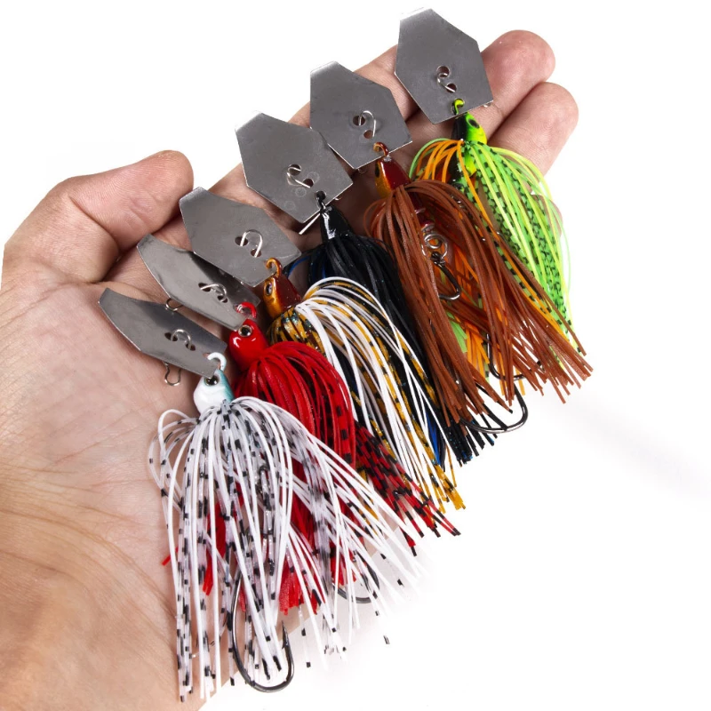 6 Pcs/Set Chatterbait Fishing  - đánh giá và giá Fishing Lure Buzzbait