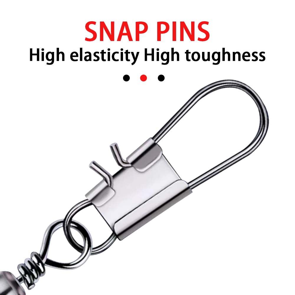 JSFUN 50Pcs Fishing Connector  - đánh giá và giá Fishing Lure Accessories