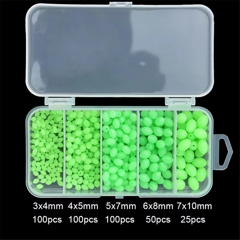 375Pcs/Set Night Luminous Fish - đánh giá và giá Fishing Lure Soft Plastic