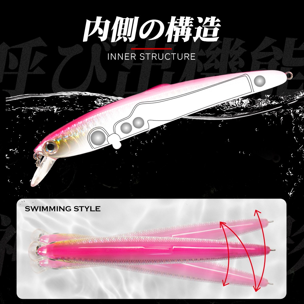 Hunthouse Saruna Minnow Jerkba - đánh giá và giá Fishing Lure Topwater