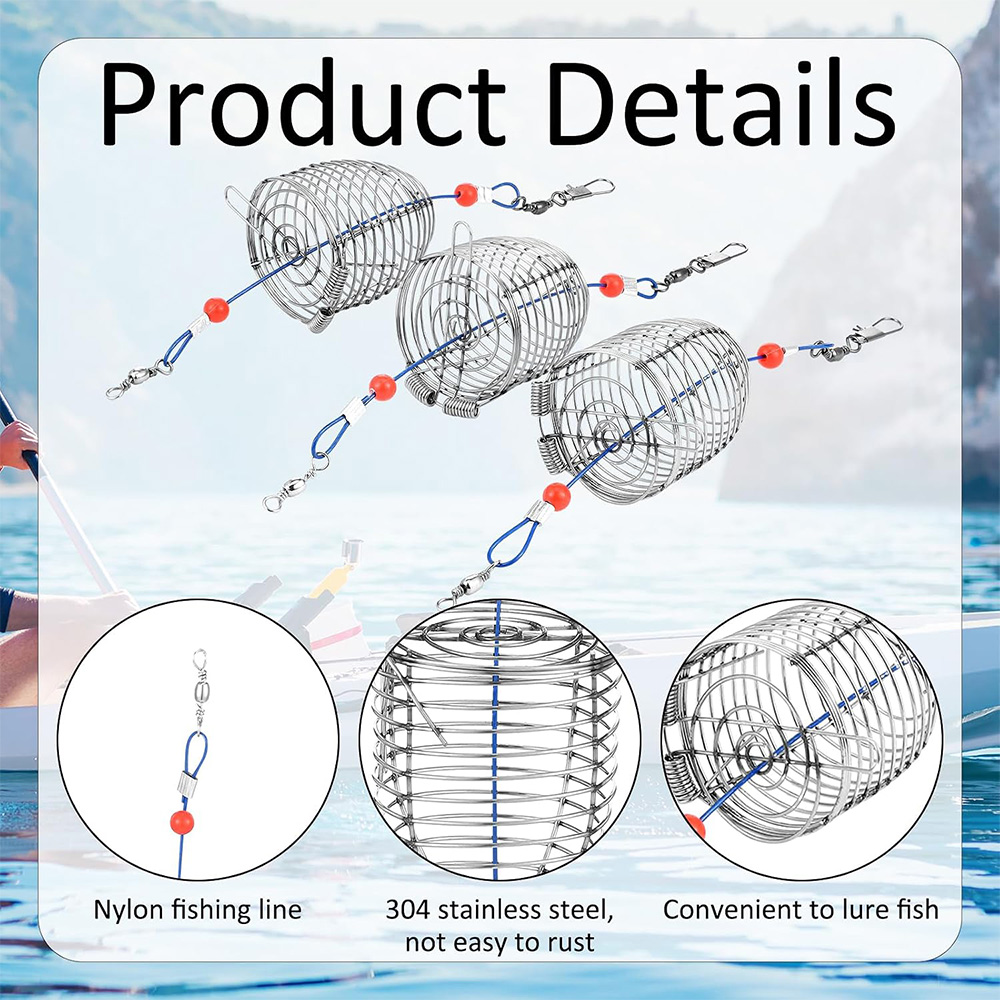 Carp Fishing Bait Trap Cage Bu - đánh giá và giá Fishing Lure Accessories